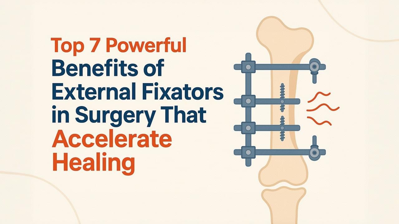 I 7 principali vantaggi dei fissatori esterni in chirurgia che accelerano il recupero