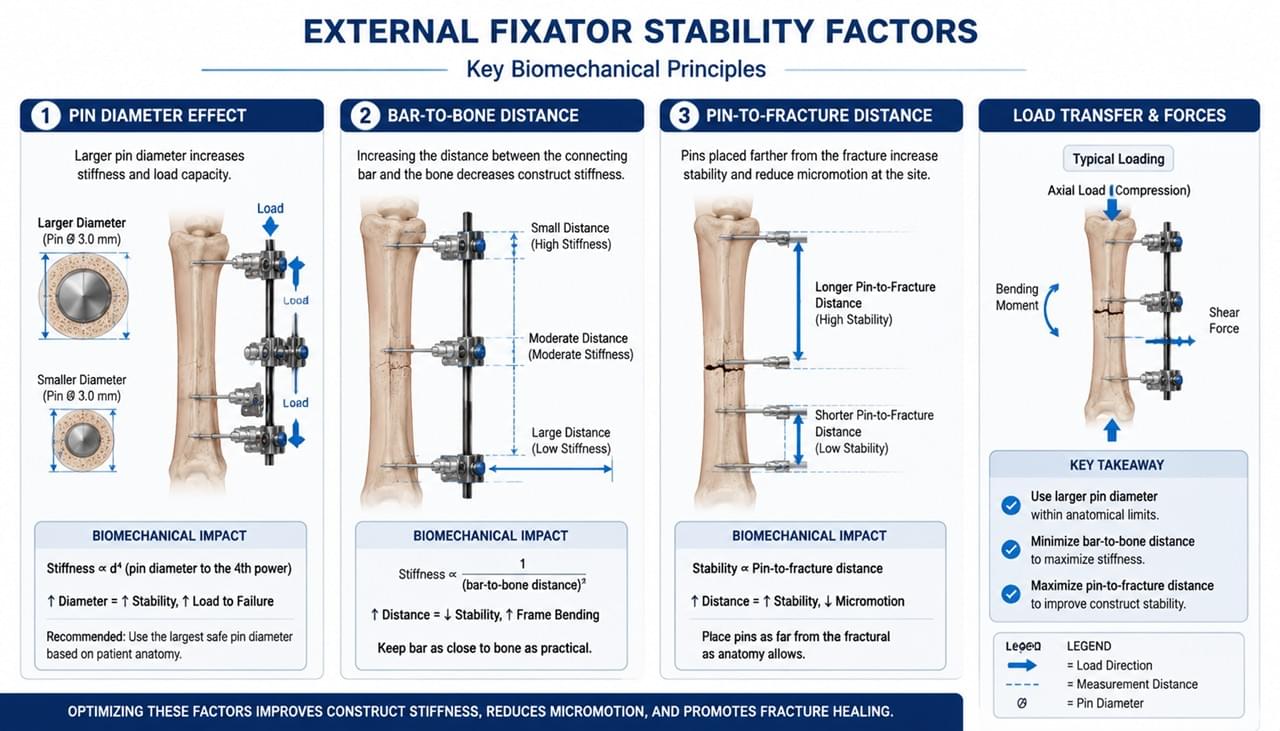 External Fixation Decoded: 5 Proven Steps to Faster Fracture Healing 1 External fixation surgical workflow steps pin insertion fracture reduction frame assembly