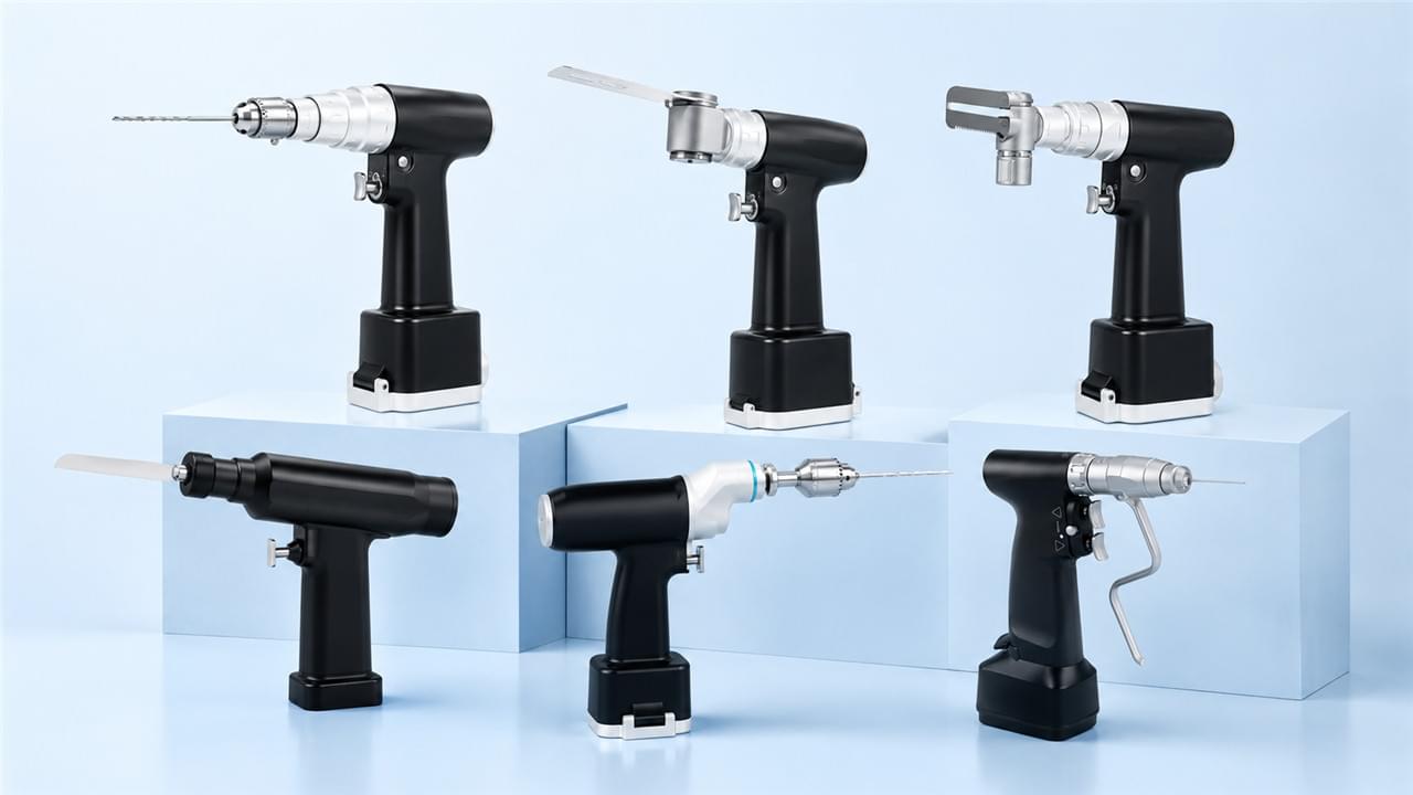 Home 9 Orthopedic surgical power tools complete system drill saw reamer battery powered